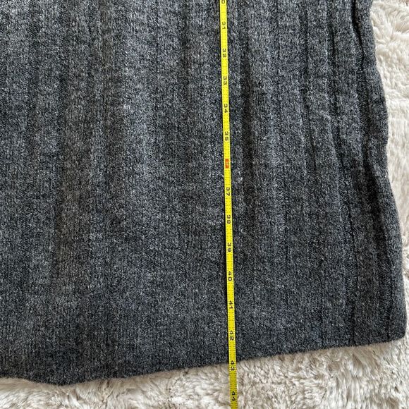 Mango Sweater Dress Charcoal Size M/L - Picture 9 of 9